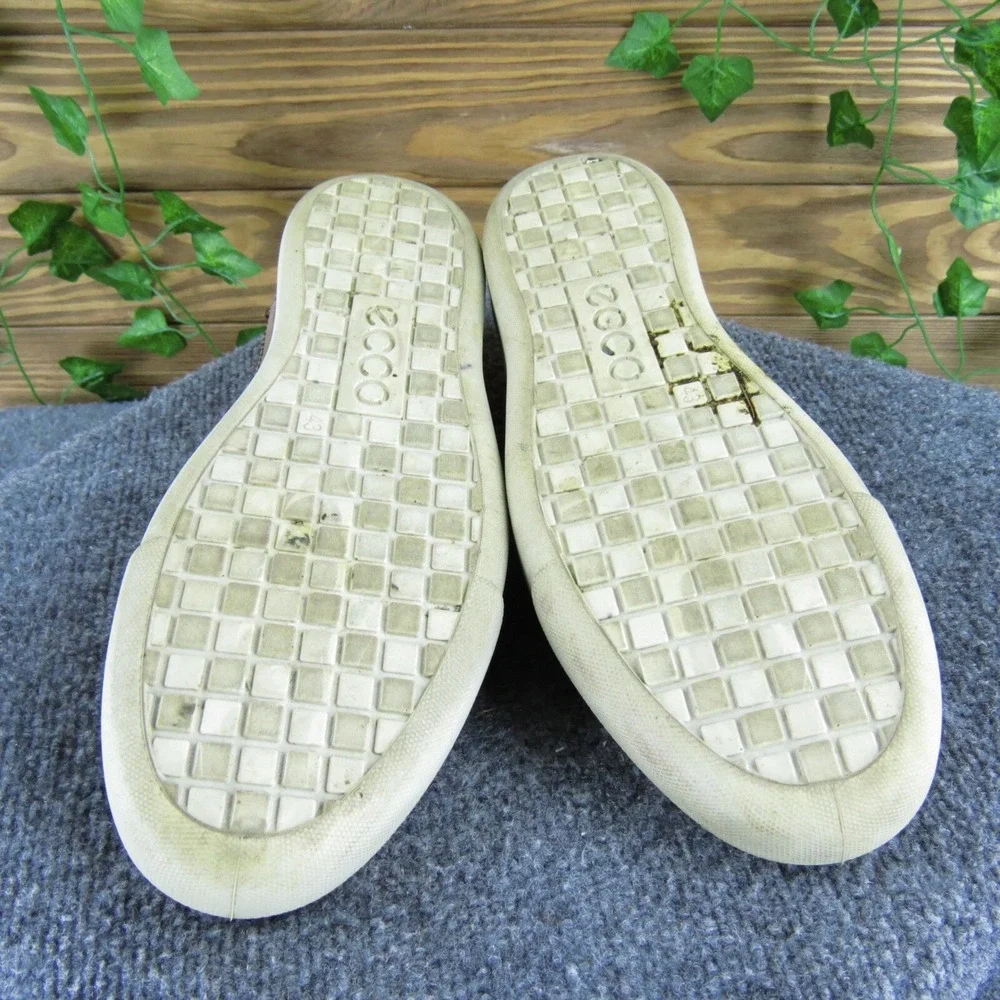 ECCO Leather Slip On Loafers Casual Comfort Walking Shoes Men's Size‎ 43